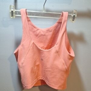Lululemon Athletica Coral Crop Top